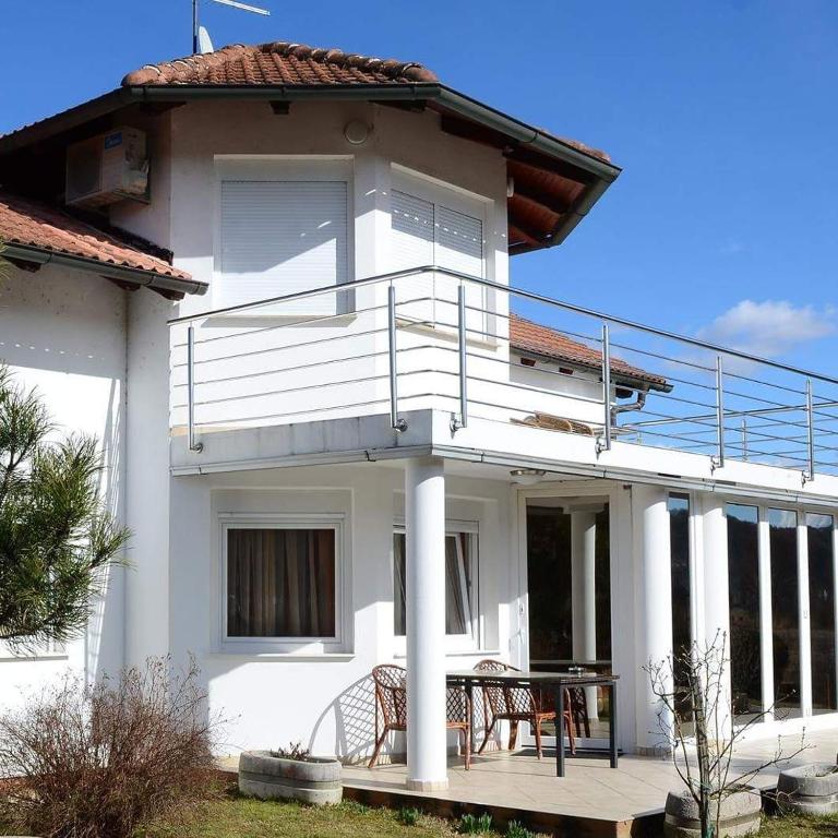 Balkón alebo terasa v ubytovaní Apartments Villa Split