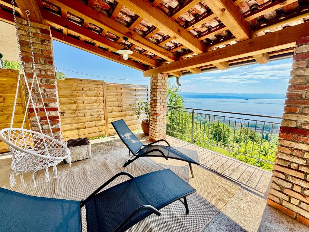 Kozul Apartments Lovran - Panoramic Sea View from Large Covered Terrace & EV Wallbox