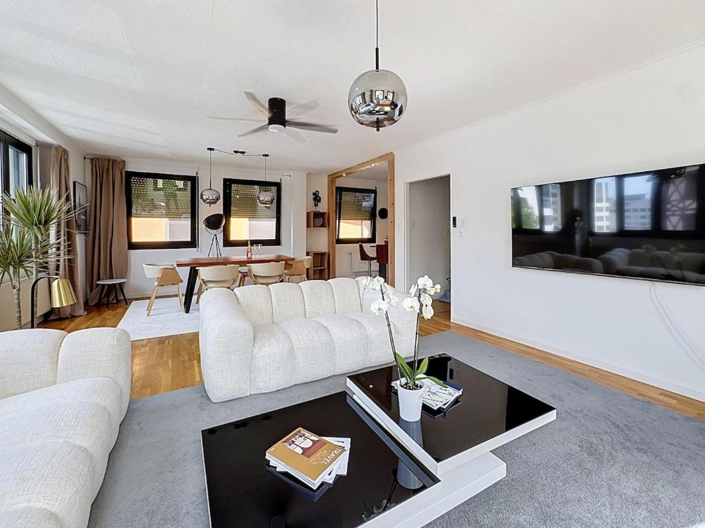 Mercury House Montreux 110 m2, Centre, Parking Privé, Gare 500m