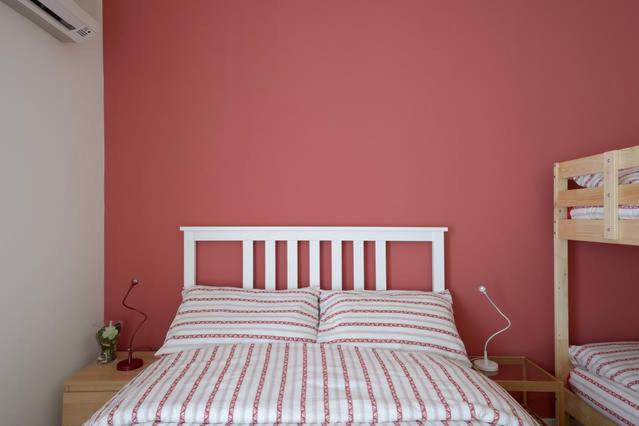 A bed or beds in a room at Casa nel Barocco
