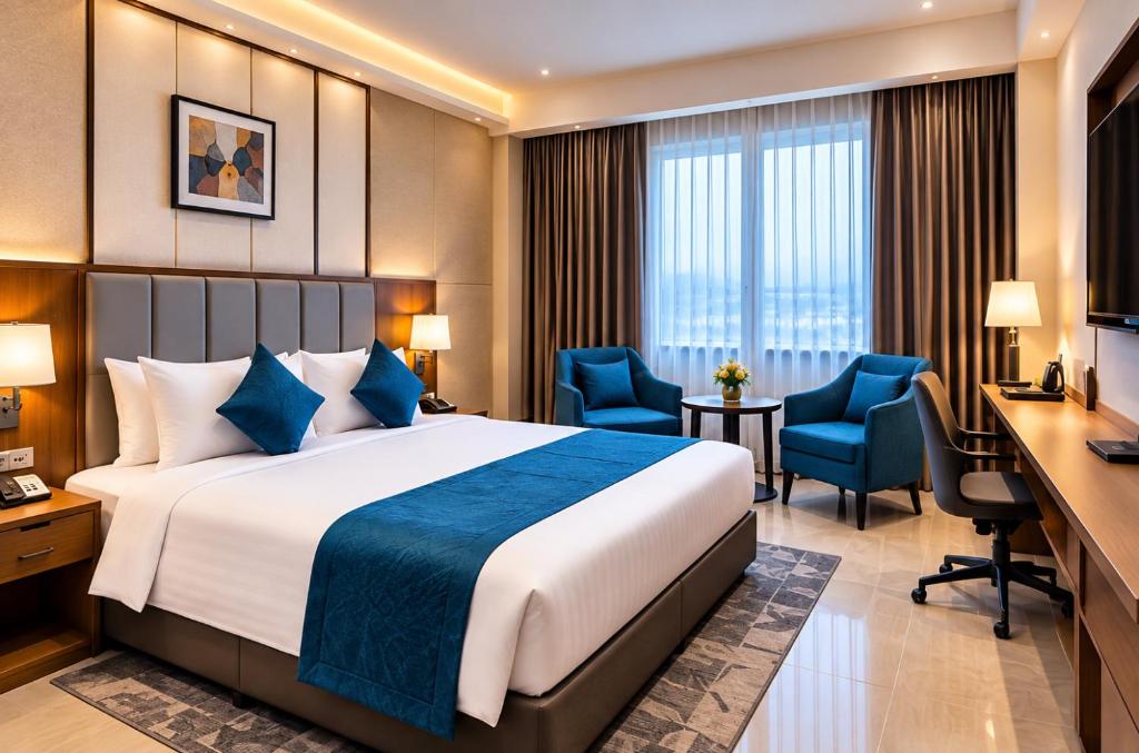 Premium Hotel Corporate Terminal By NH Sky Group Delhi IGI Airport With - Free Airport Pickup در دهلی نو