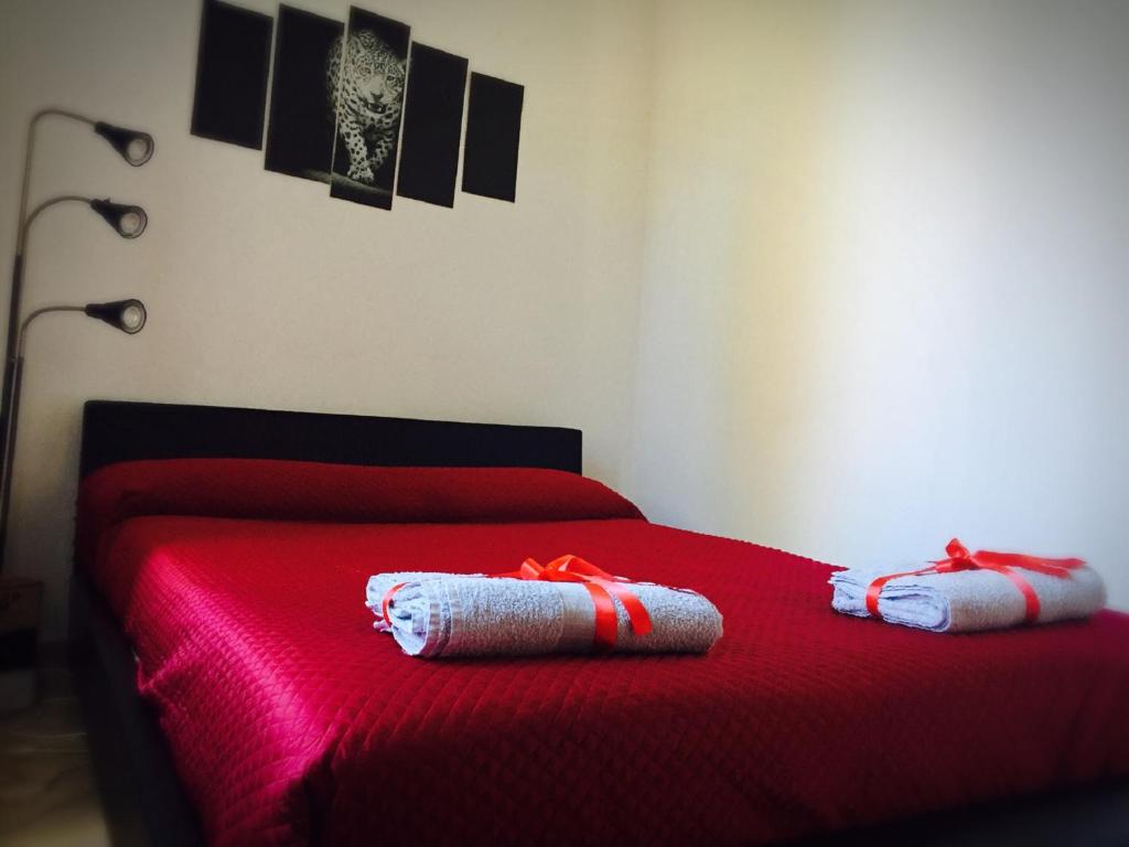 Postel nebo postele na pokoji v ubytování Aloha House