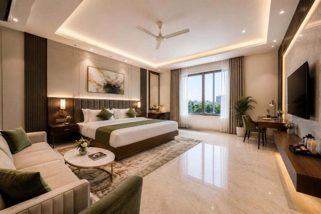 لابی و فضای عمومی Premium Hotel Corporate Terminal By NH Sky Group Delhi IGI Airport With - Free Airport Pickup - تصویر ۵