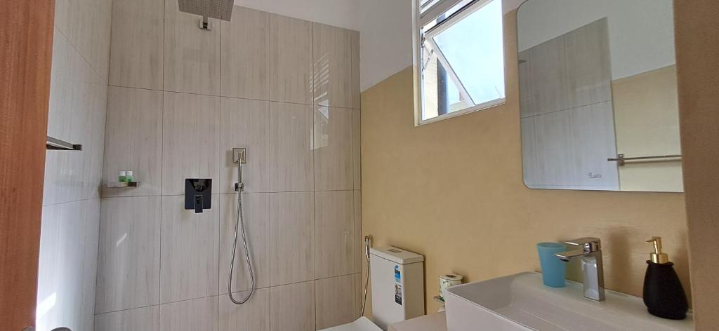 Beach Green Wood Villa Negombo - Deluxe King Room With Pool View