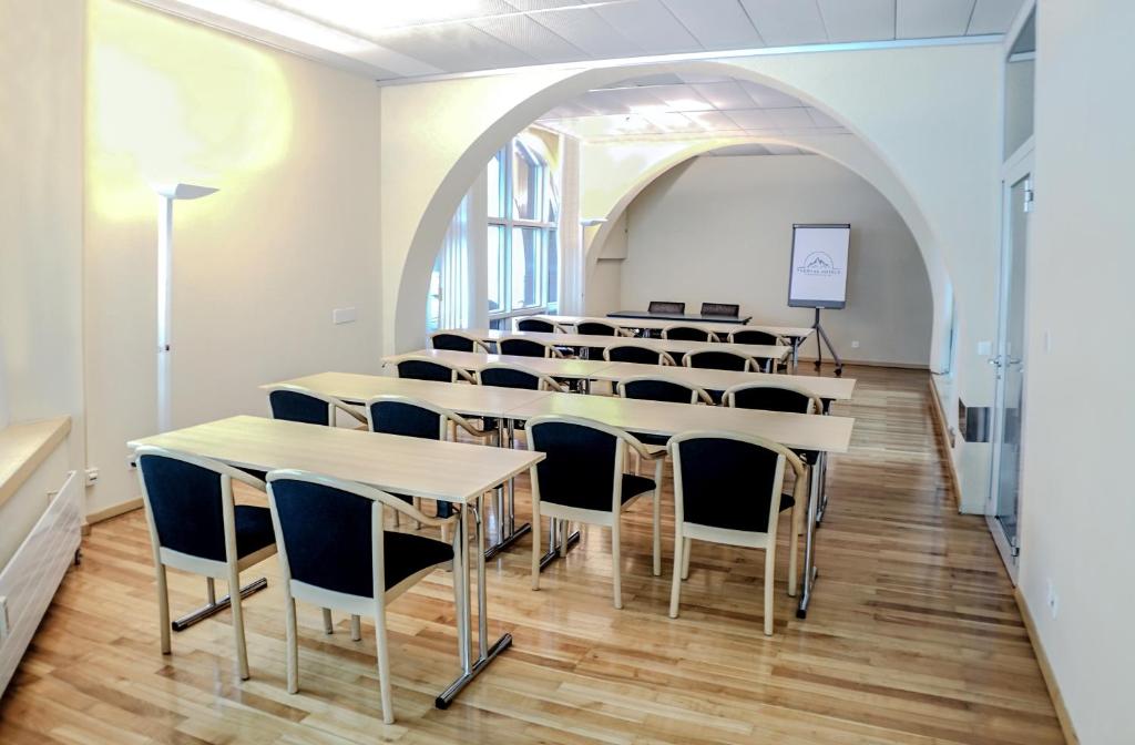 Zona business o sala conferenze di Thermal Hotels & Walliser Alpentherme Leukerbad