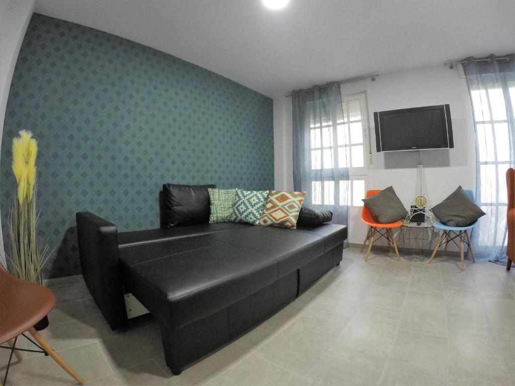 Posezení v ubytování PASACALLES Home by Cadiz4Rentals