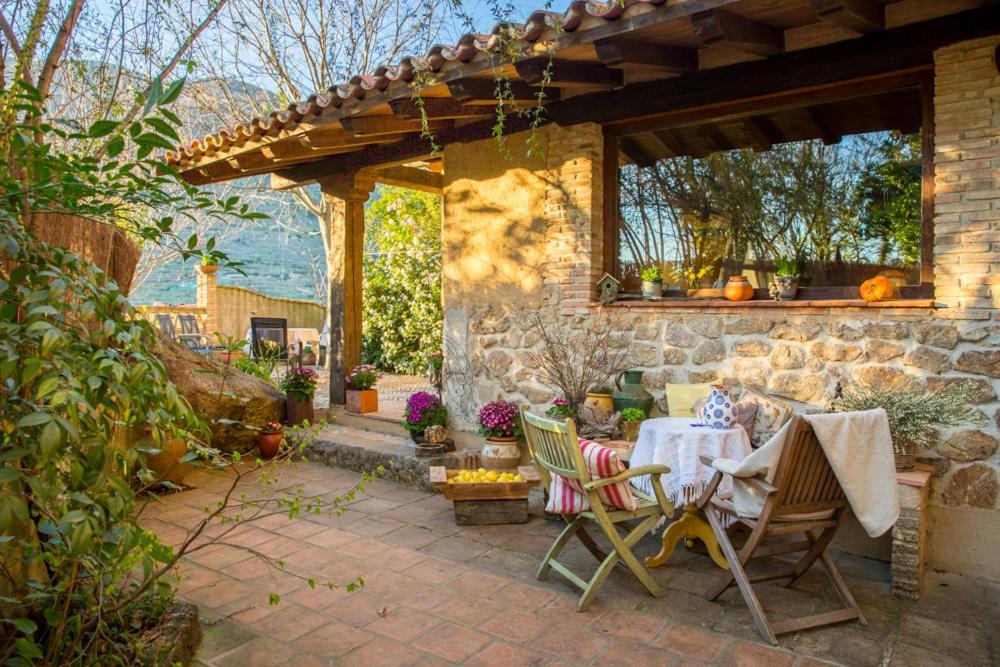 Vonkajšia záhrada v ubytovaní Casa Rural la Casa del Bosque