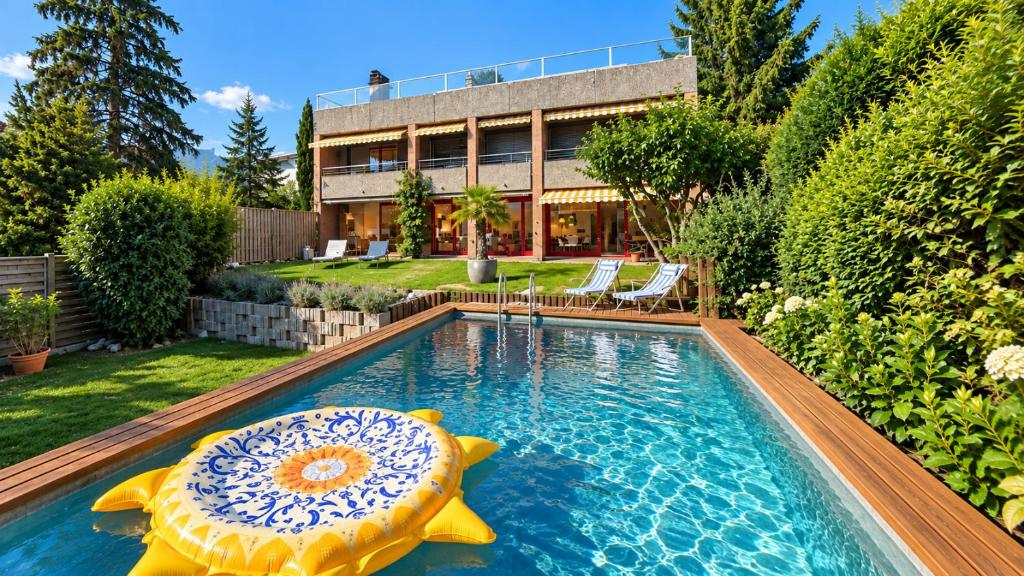 Thun Oasis - Pool, Parking & Mountain Views