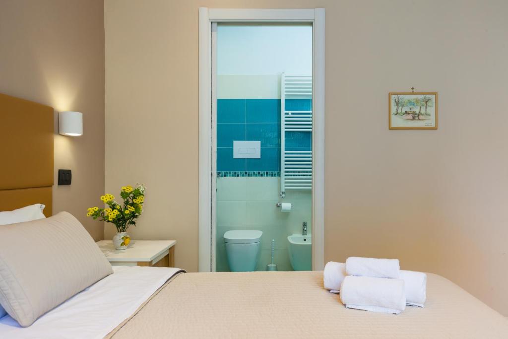 Koupelna v ubytování B&B Giacomino