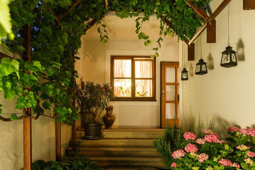 Zahrada ubytování Landhaus Luka