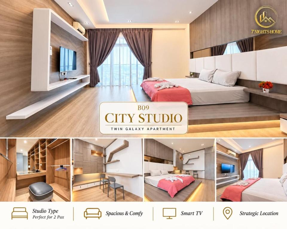 B09 City Studio Twin Galaxy Apartment, Johor Bahru (uppdaterade priser ...