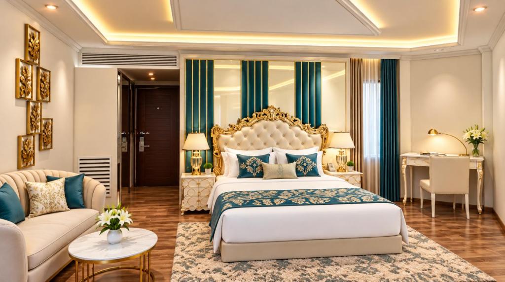 لابی و فضای عمومی Hotel Boutique Ramhan Near Aerocity - تصویر ۵
