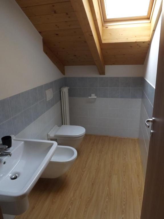 Koupelna v ubytování Al Castello