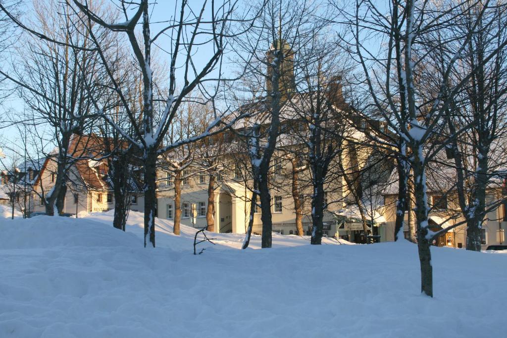 Apartments Stein v zimě