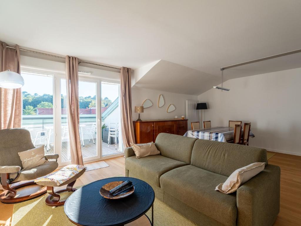 Appartement lumineux, parking - 6 pers. à Arcachon