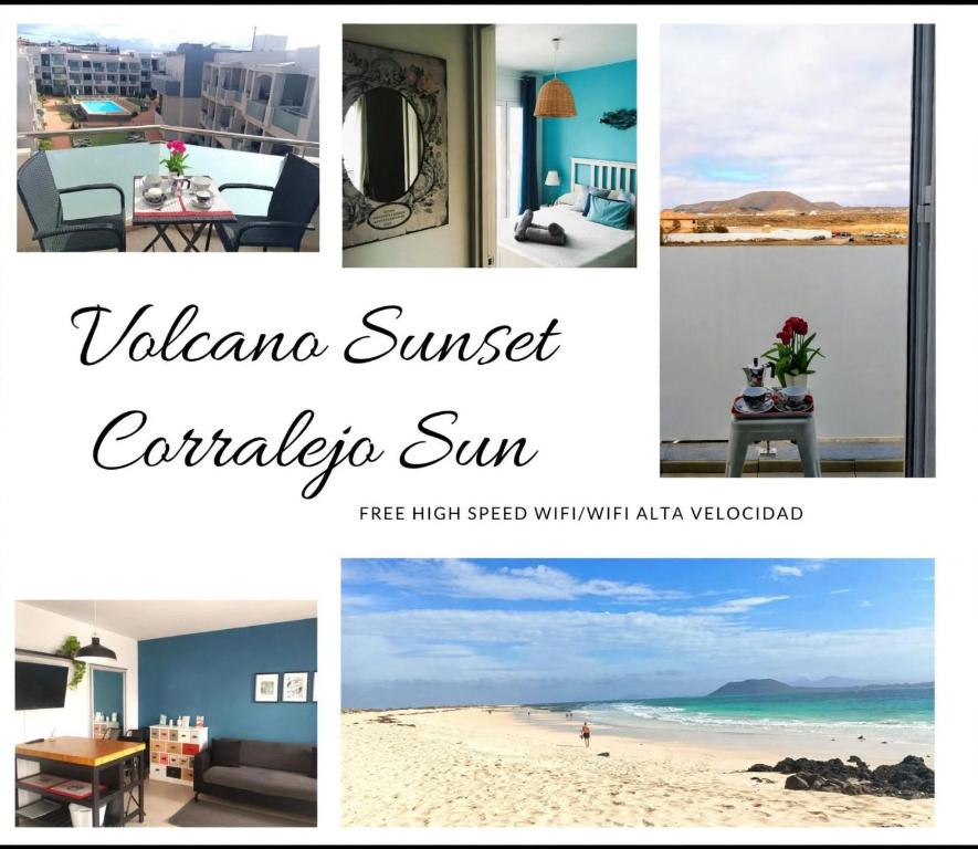 Corralejo Sun - Volcano sunset