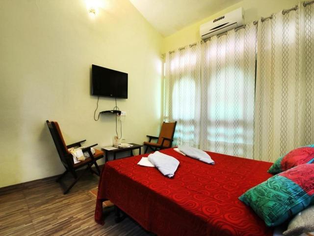 Postel nebo postele na pokoji v ubytování Hotel Bonanza