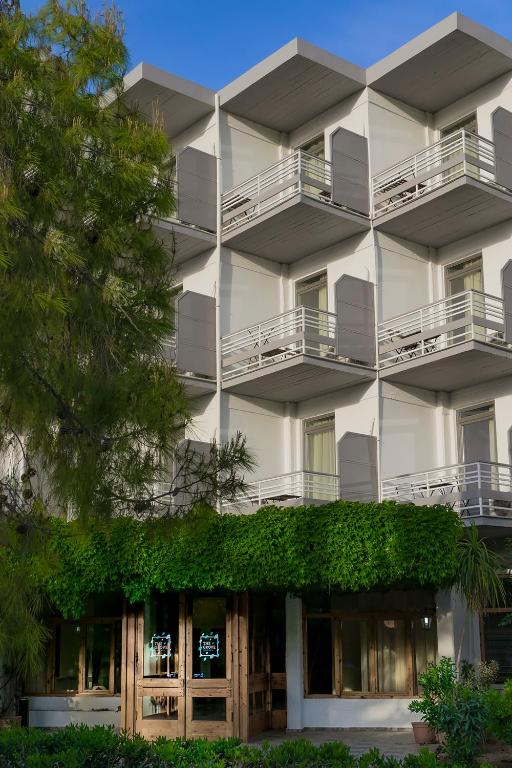 Budynek, w którym mieści się hotel