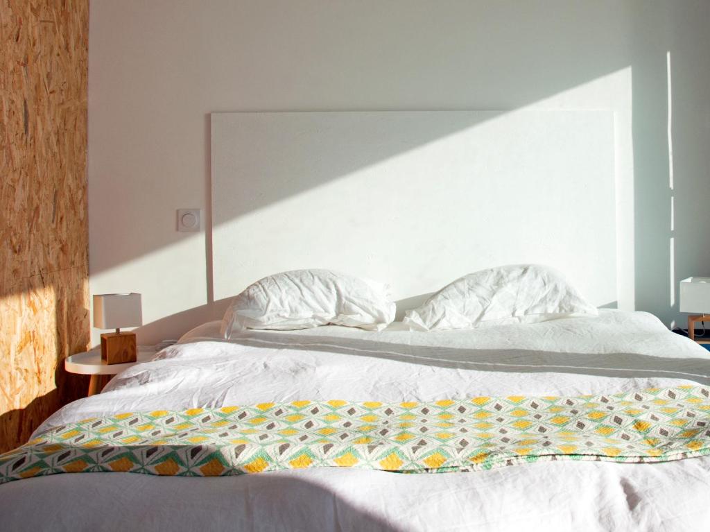 Postel nebo postele na pokoji v ubytování Superbe appartement sur la plage - Le Zénith