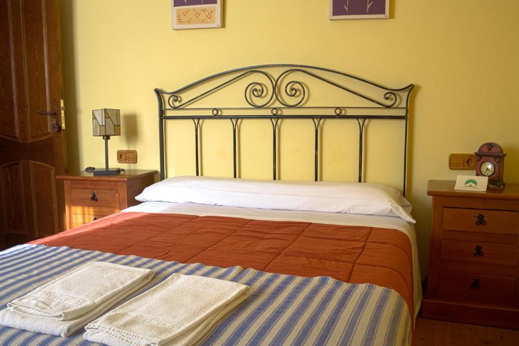 Postel nebo postele na pokoji v ubytování La Posada de Clotilde