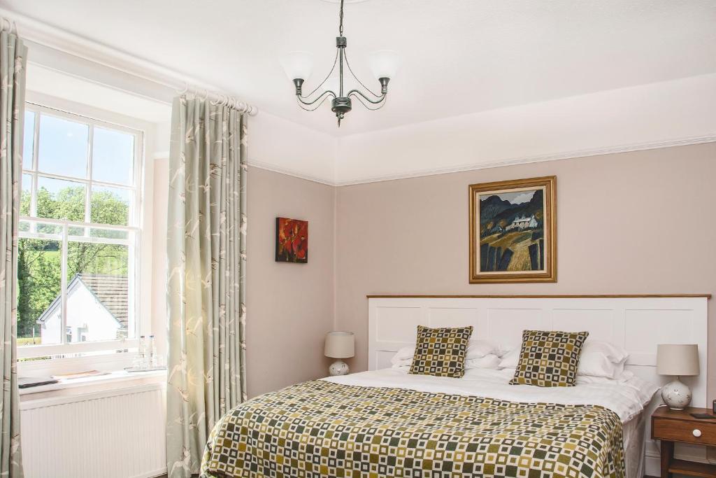 Krevet ili kreveti u jedinici u okviru objekta Llety Brynawel Guest House