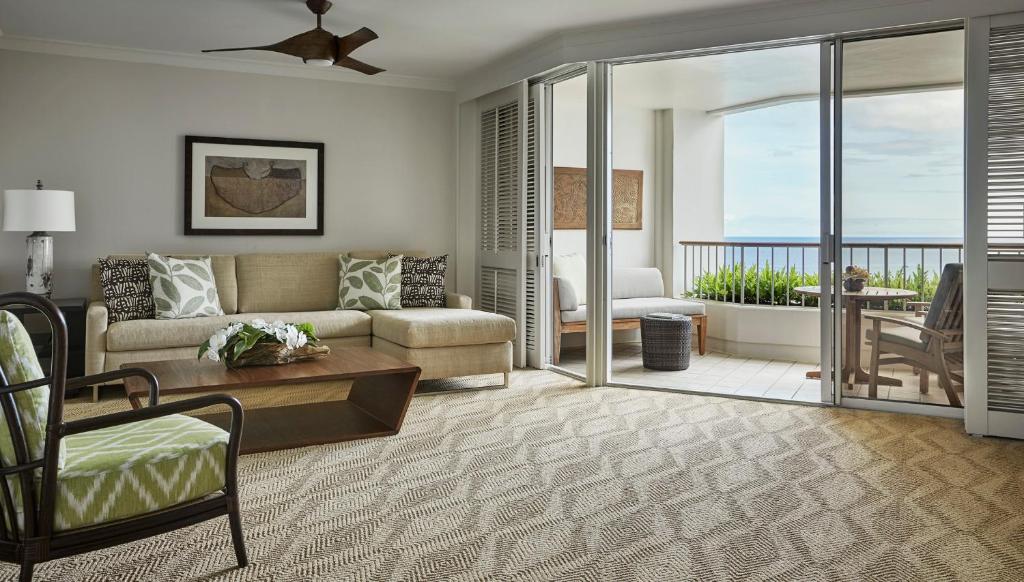 Posezení v ubytování Four Seasons Resort Oahu at Ko Olina