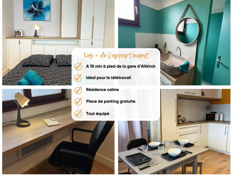 Studio cosy RDC proche de la gare – photo 9