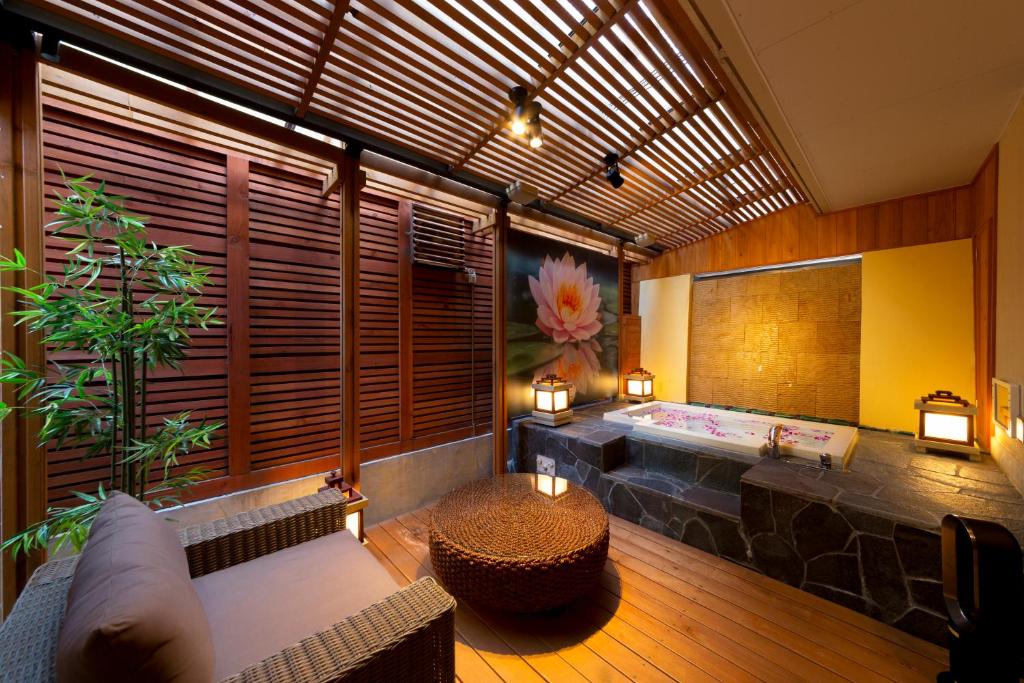 Posezení v ubytování Hotel Lotus Nara (Adult Only)