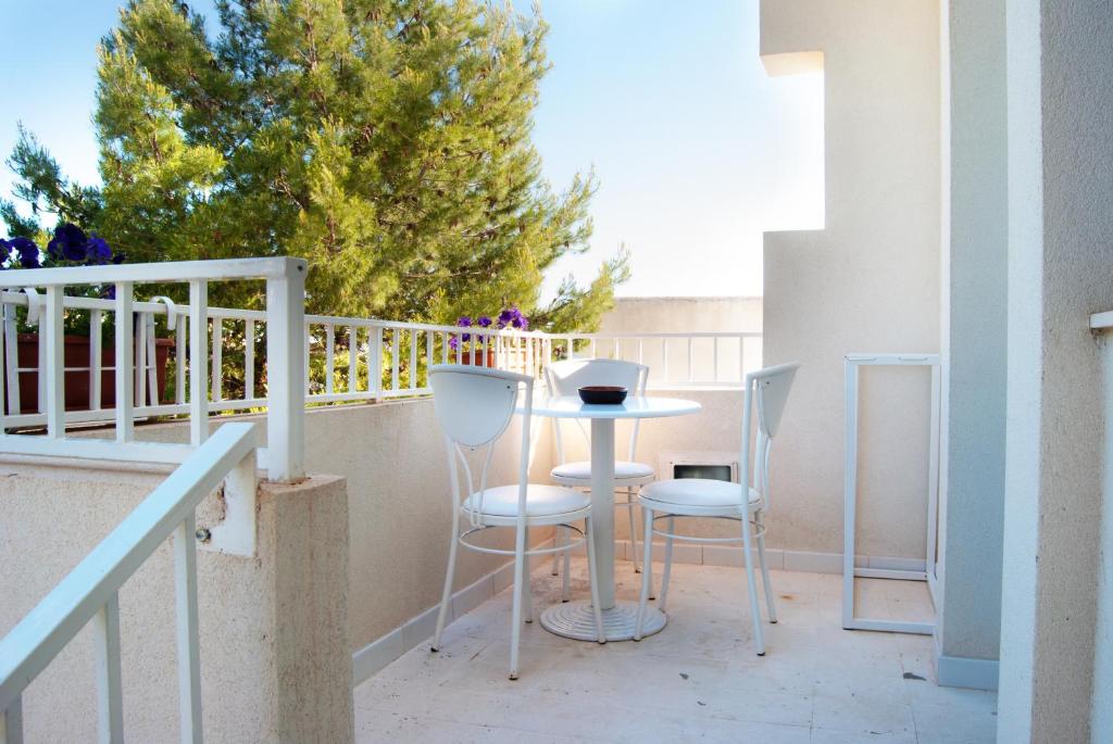 Balkón nebo terasa v ubytování Hotel Beach Salento