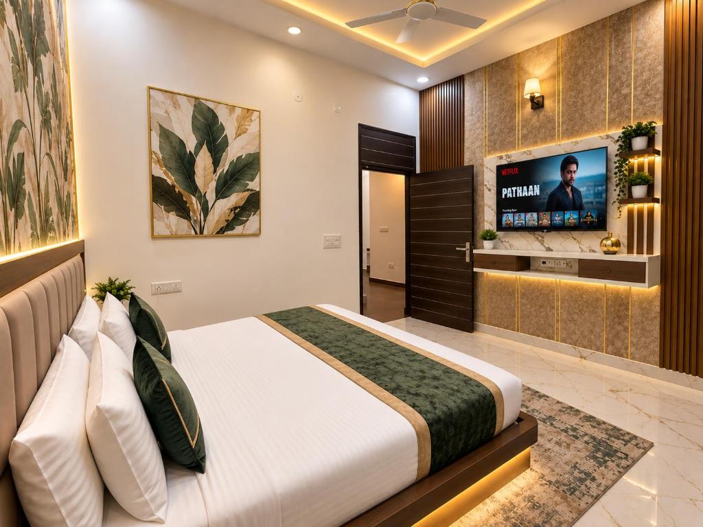 لابی و فضای عمومی Hotel Royal Bellmont Near Delhi Airport- Free Airport Pickup & Drop - تصویر ۵