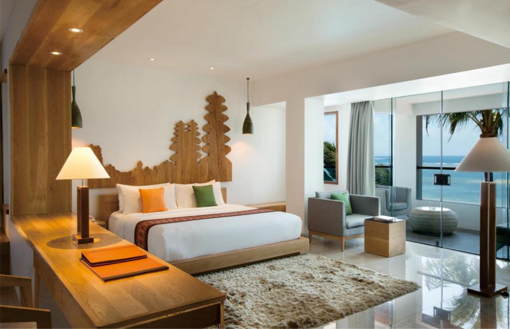 Posezení v ubytování Hotel Nikko Bali Benoa Beach