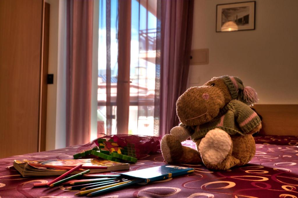 Postel nebo postele na pokoji v ubytování Hotel Hamilton