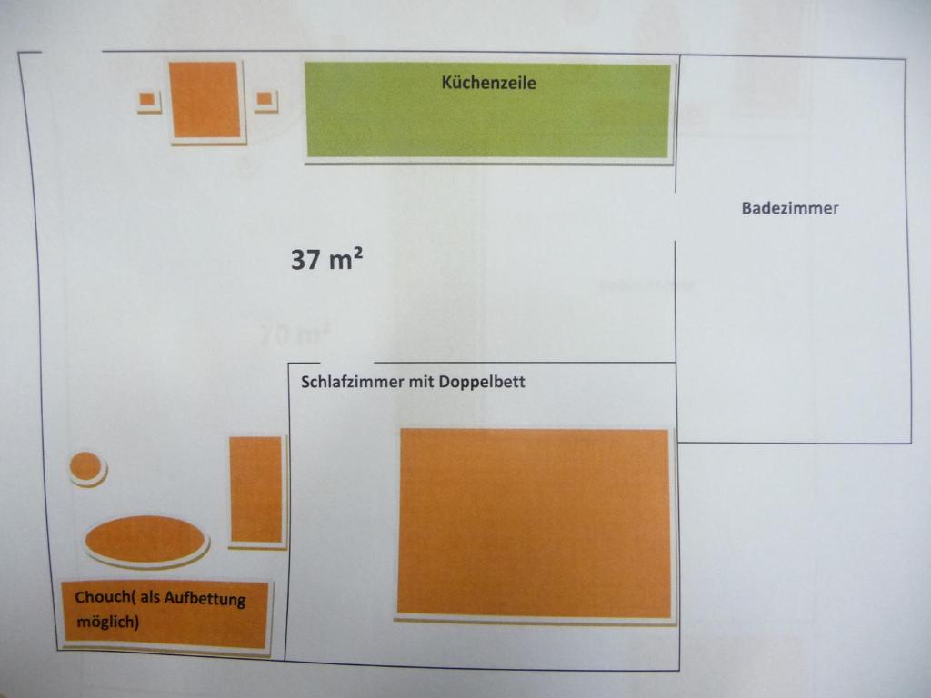 Půdorys ubytování Räucher-Häusl