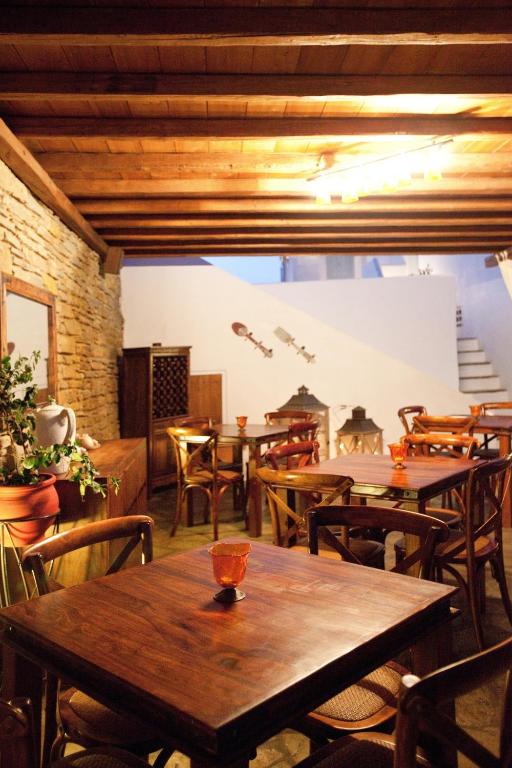 Restaurace v ubytování Summer Time - Tinos Apartments