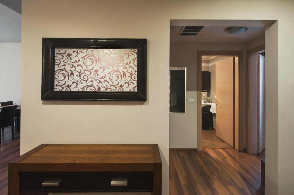 Kuchyň nebo kuchyňský kout v ubytování Hotel Hemingway Residence