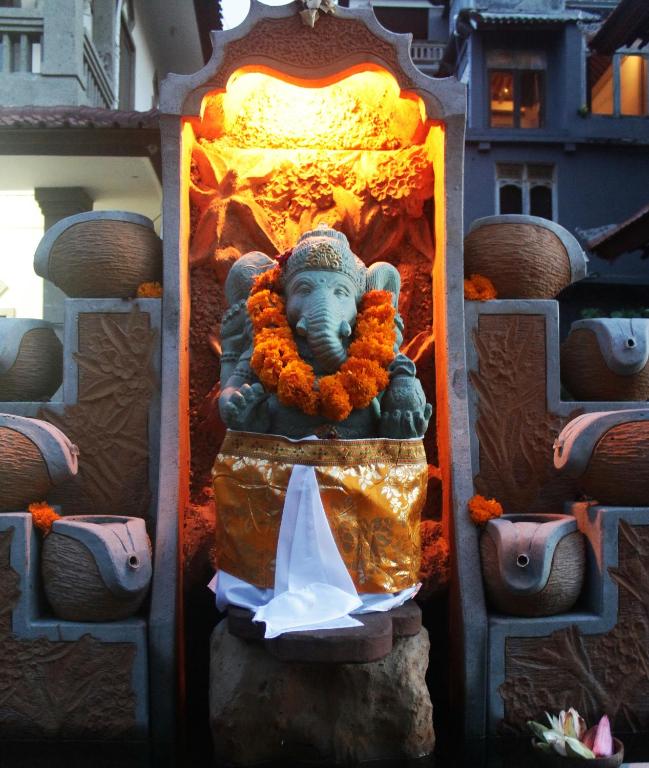 Posezení v ubytování Surawan Bisma Ubud