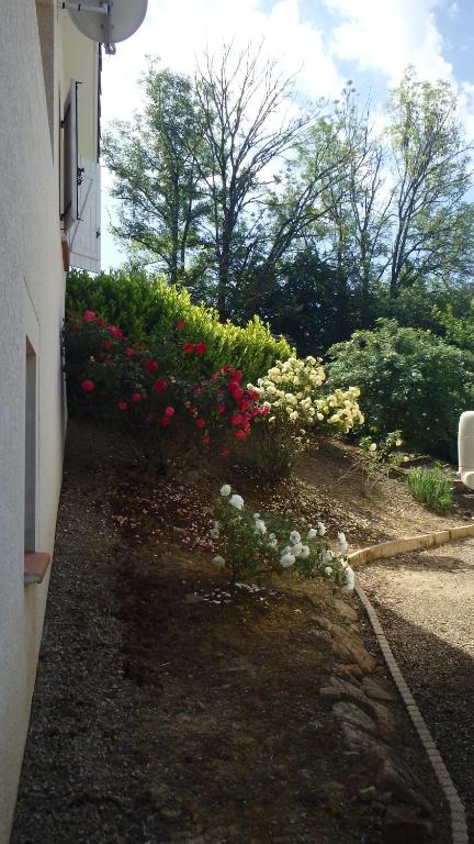 Zahrada ubytování Maison des Vignes