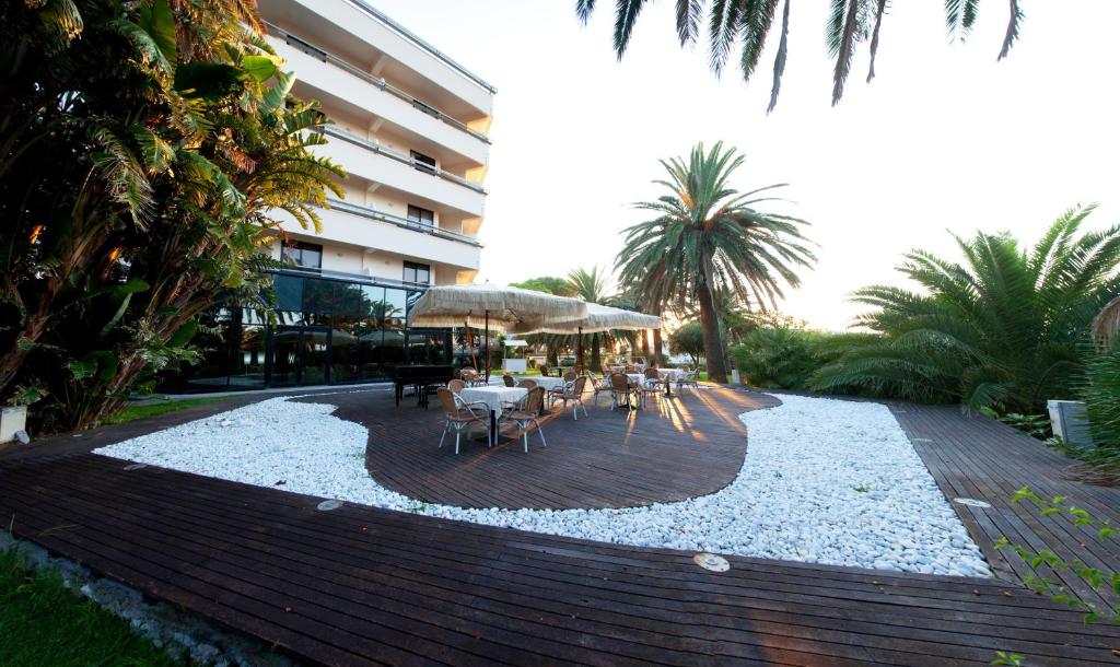 Zahrada ubytování Circeo Park Hotel