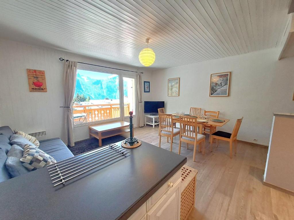 Appartement spacieux aux Deux Alpes, 6 pers, vue montagne