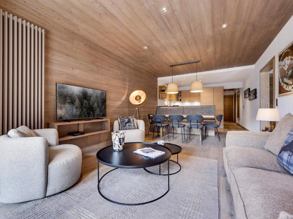 Bel appartement 4 pièces avec terrasse et parking, à 350m du centre de Val d'Isère