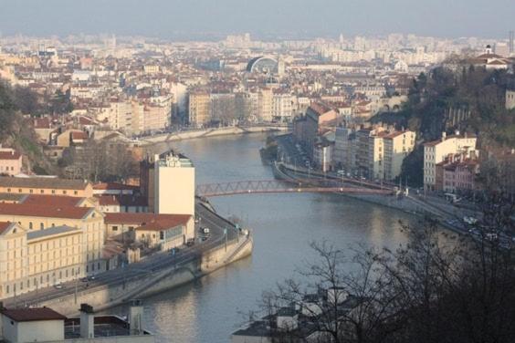 Belle vue sur Lyon