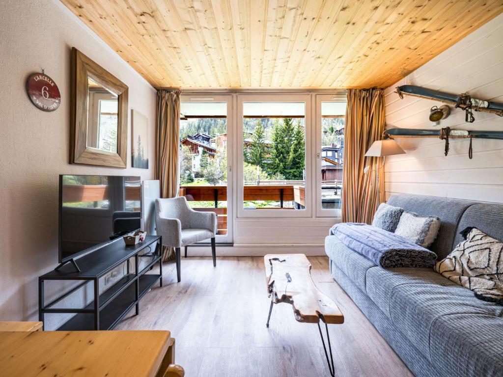 Studio central 3-4 pers, proche pistes, balcon