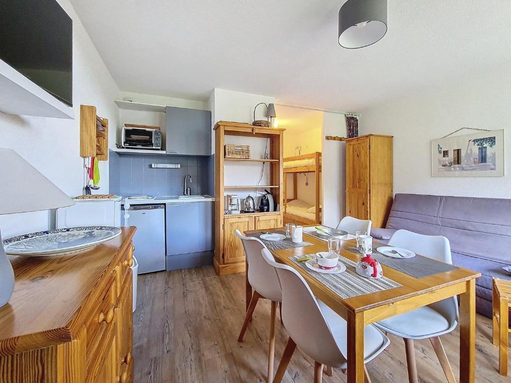 Studio cosy avec balcon, pied des pistes
