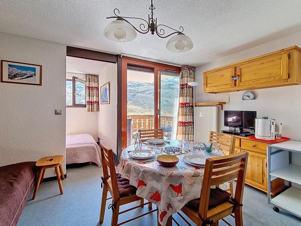 Appartement 2 pièces au pied des pistes avec balcon