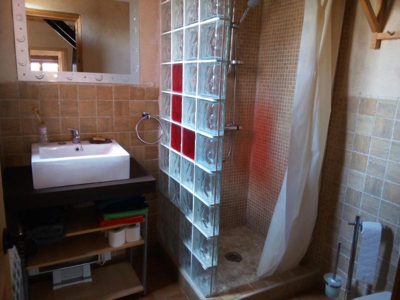 Kúpeľňa v ubytovaní Casa Rural La Tormenta