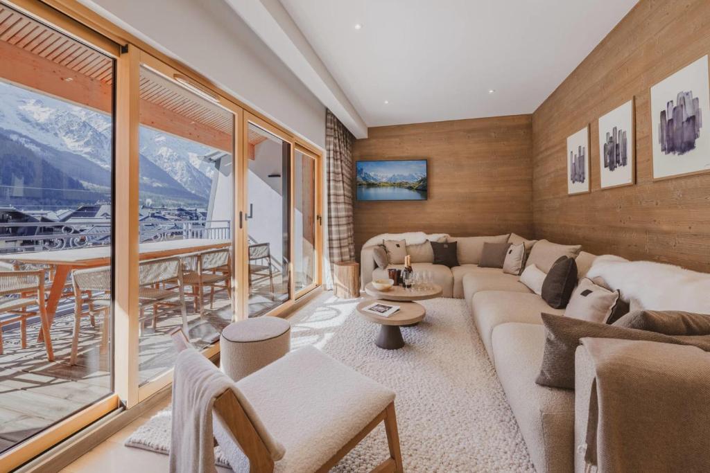 Paradisa Summit - Luxurious penthouse apartment with Mont-Blanc views