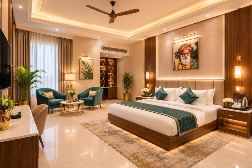 Airport Hiltan Sky Delhi Terminal-3 IGI Airport With - Free Airport Pickup در دهلی نو