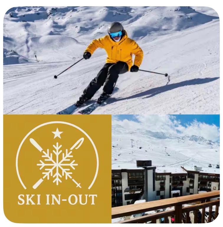 Ski in-and-out flat with mountain view stunning!!