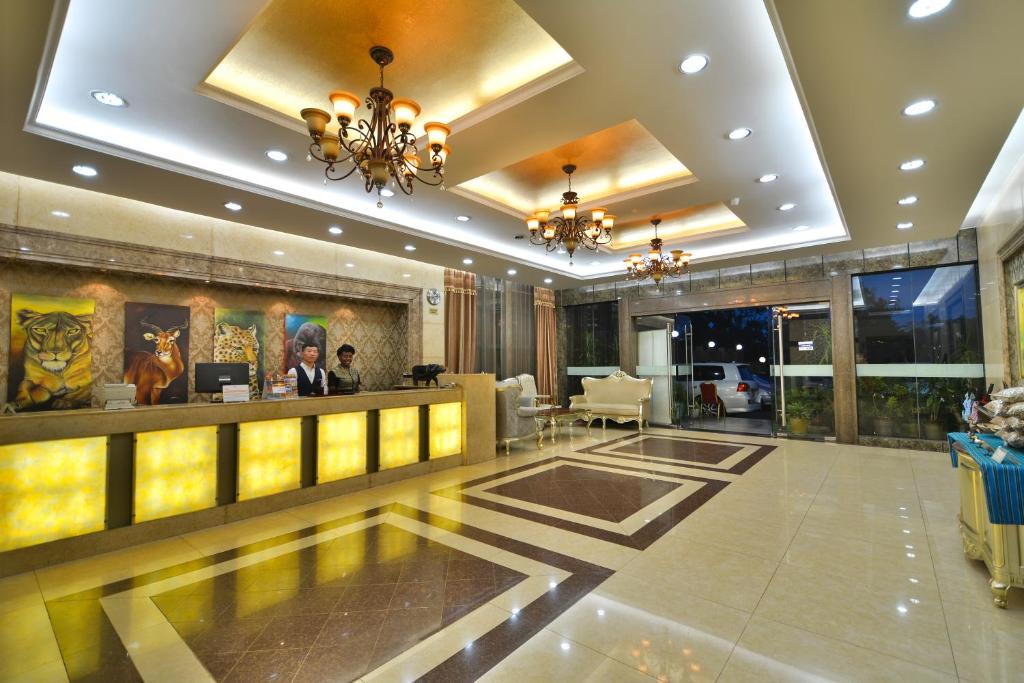 Vstupní hala nebo recepce v ubytování Arirang Hotel