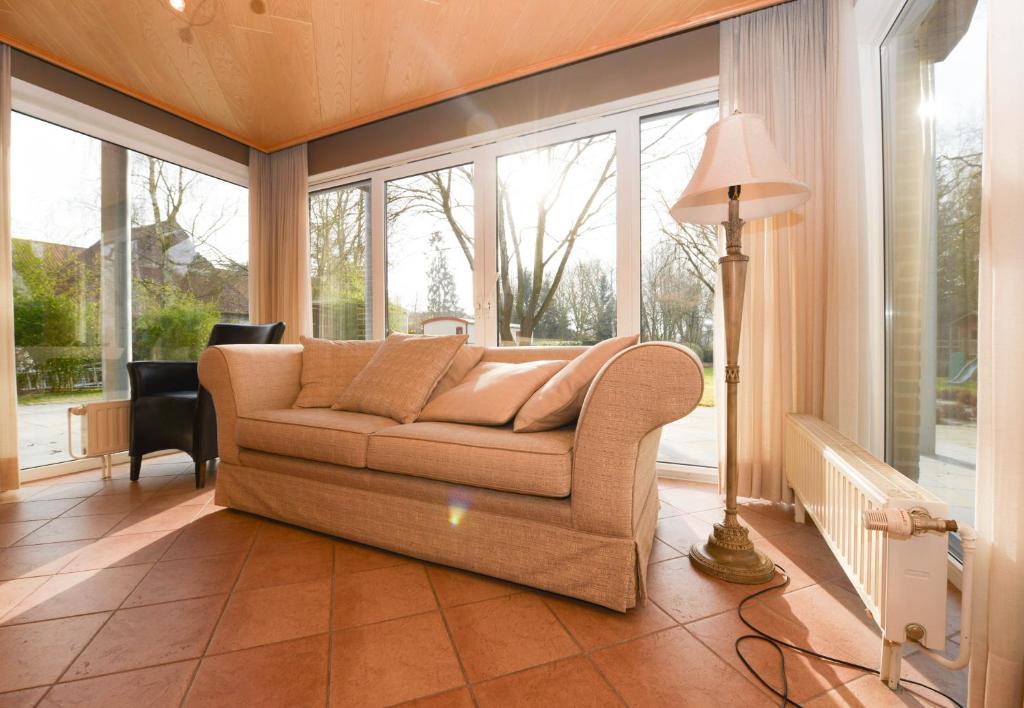 Posezení v ubytování B&B Les Secrets de la Vie